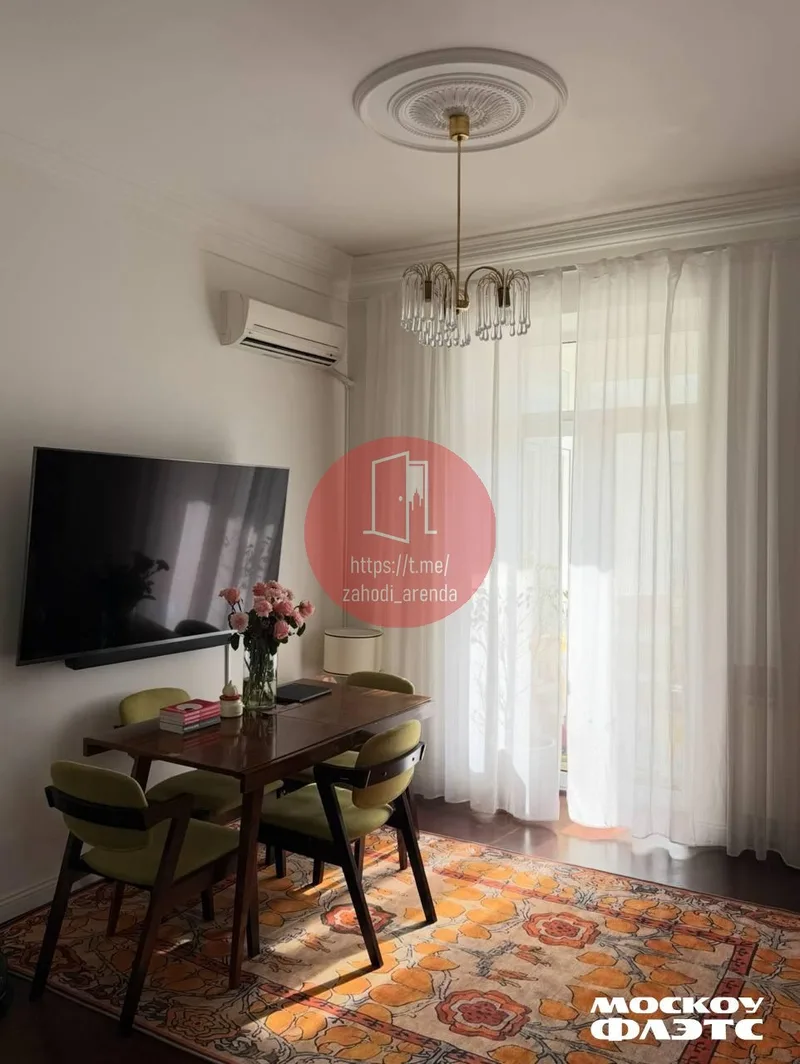 3-комн квартира, 65 м², м. Тверская